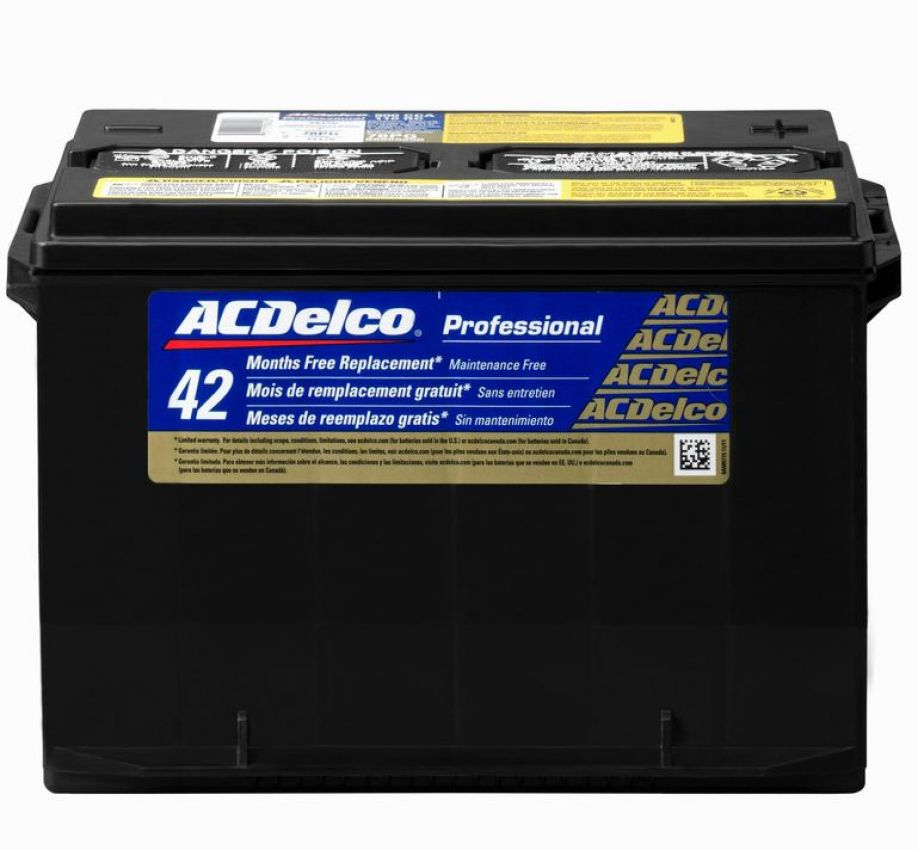 78PG ACDELCO BATTERY NAV 800CCA