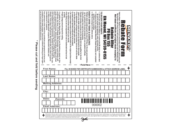 Fill Free Fillable Menards PDF Forms