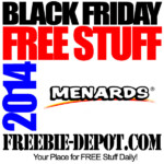 FREE STUFF BLACK FRIDAY Menards FREE AFTER REBATE Gallons Of