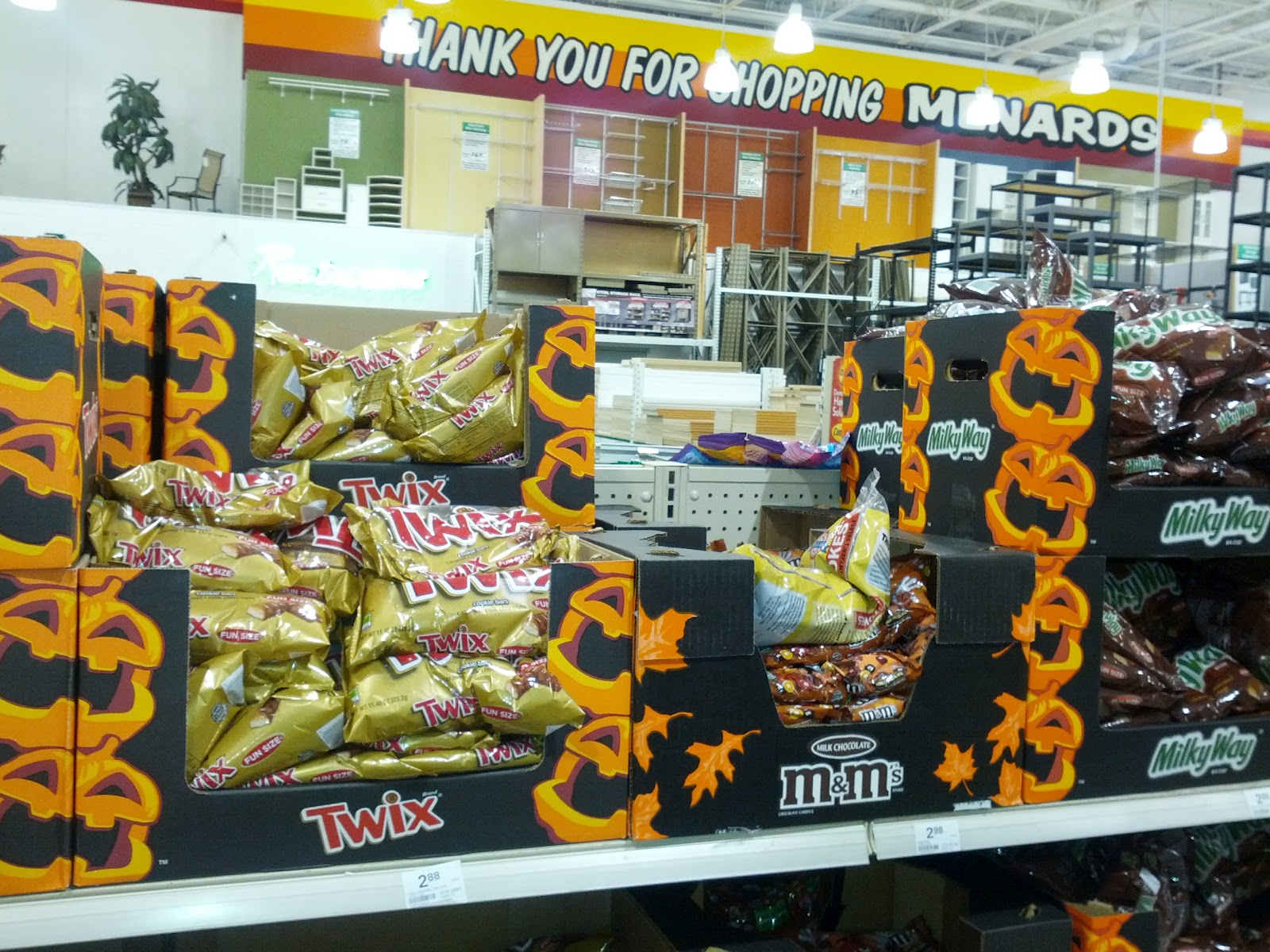 Halloween Already At Menards Candy At Least 2012