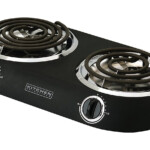 Kitchen Selectives DB 2 Kitchen Selectives Double Burner Black This