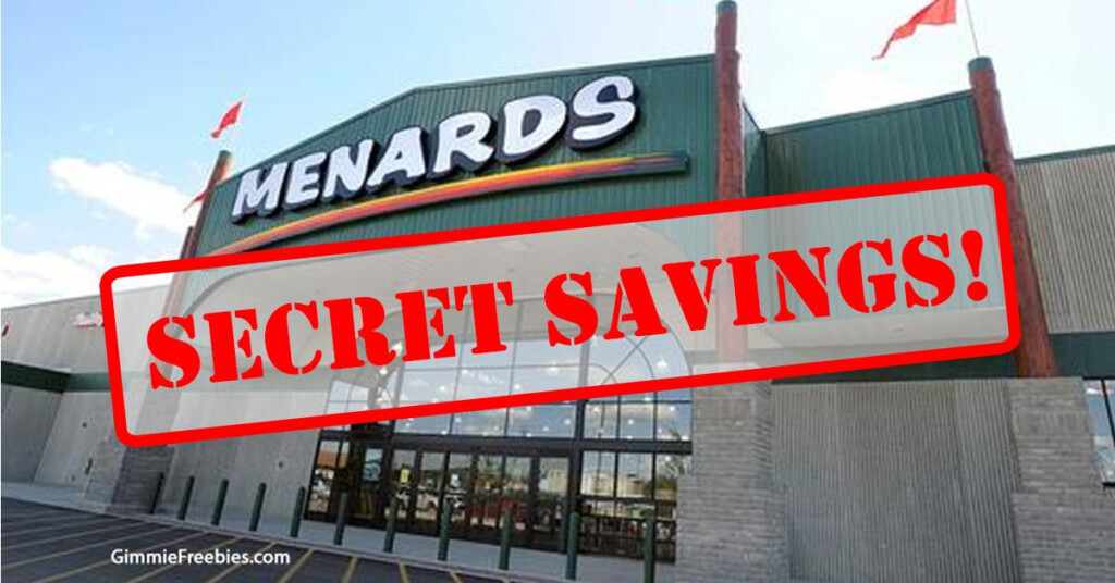 Menard s Secret 11 Rebates Price Adjustment Before Rebate Week 