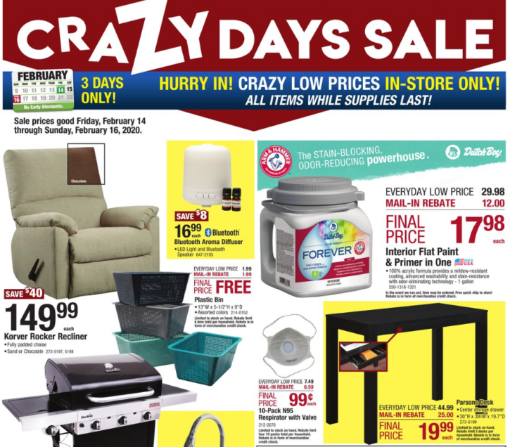 Menards 10 Rebate Sale IUCN Water