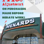 Menards 11 Price Adjustment Rebate 8804 Feb 2023 FreeBFinder