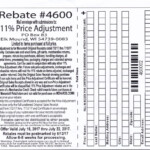 Menards 11 Price Adjustment Rebate Struggleville Printable Form 2021