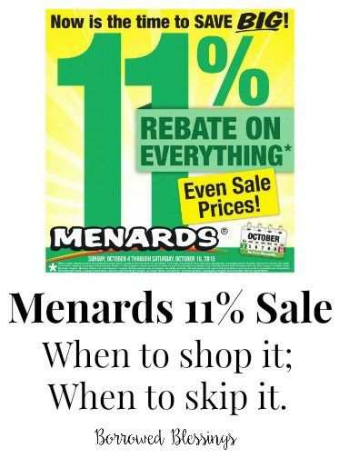 Menards 11 Rebates Menards Rebates Menards Store