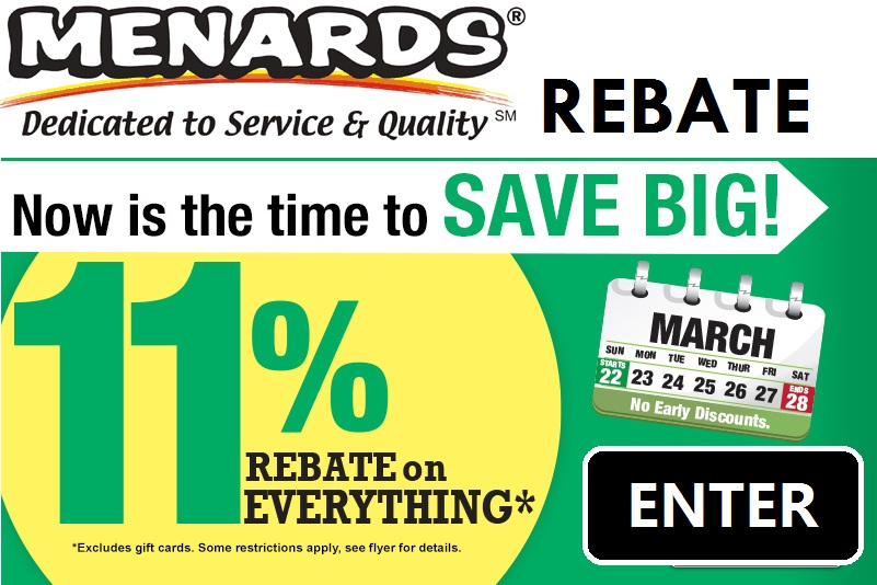 Menards 6729 Rebate Form MenardsRebateForms