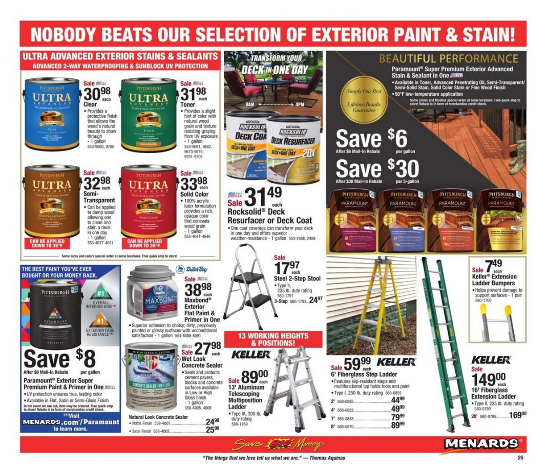 Menards Flyer Sale Sep 29 Oct 12 2019