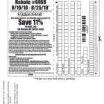 Menards Rebate 7349 Form MenardsRebateForms