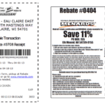 Menards Rebates Forms MenardsRebateForms