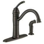 Moen 87230BRB Mediterranean Bronze Braemore High Arc Kitchen Faucet