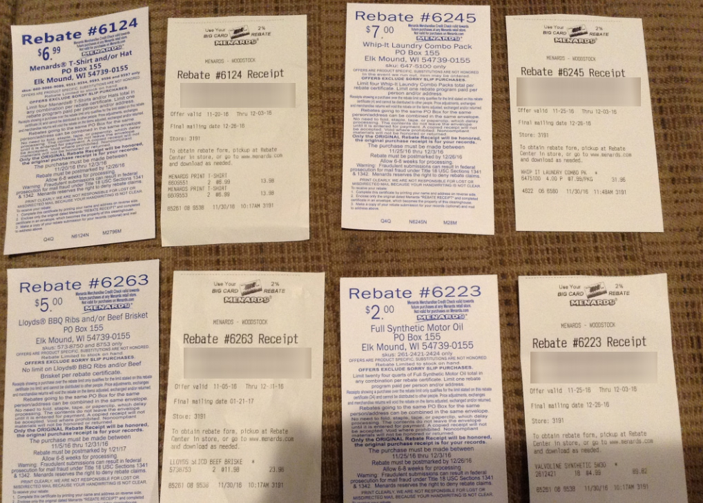 Print Old Menards Rebate Forms RebateForMenards