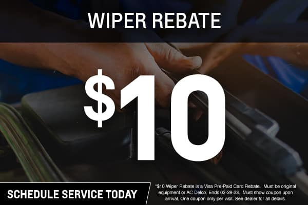  10 Wiper Rebate Blossom Chevrolet