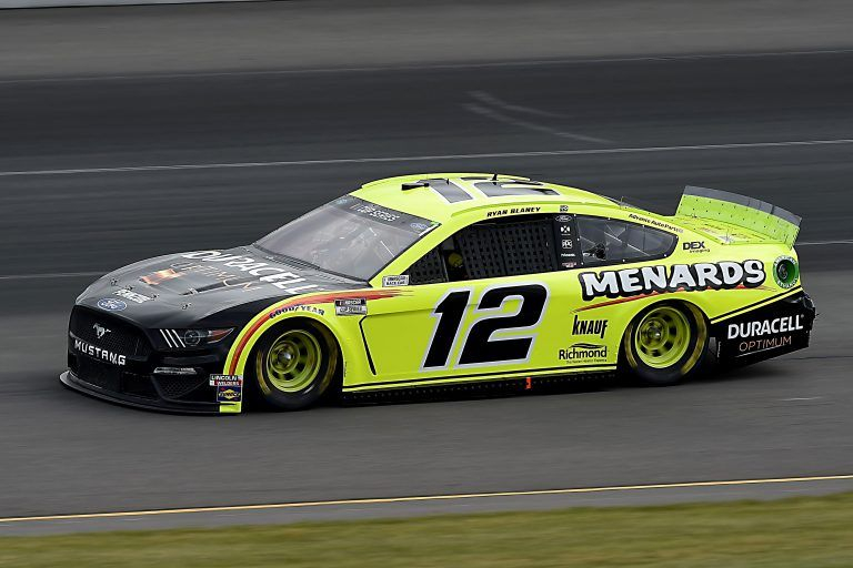 12 Ryan Blaney Menards Duracell Optimum Ford Nascar Race Today