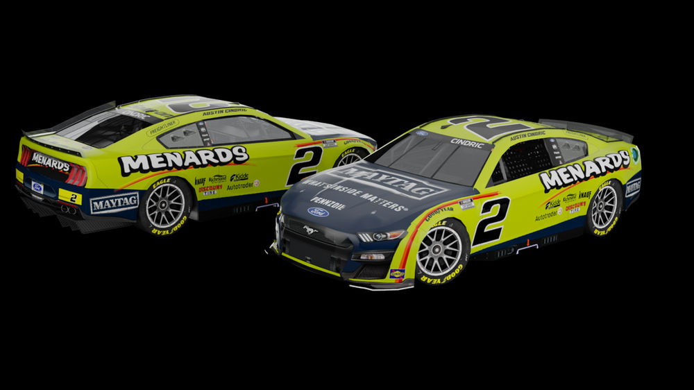 2 Austin Cindric Menards Maytag Daytona 2 The Dream Scheme Tea