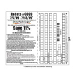 5449 Rebat Form At Menards MenardsRebate Form