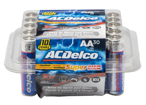 ACDelco AA Super Alkaline Batteries 30 Pack At Menards 