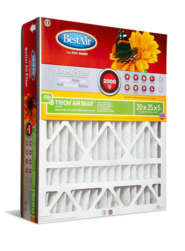 BestAir MERV 11 Pleated Air Filter At Menards 