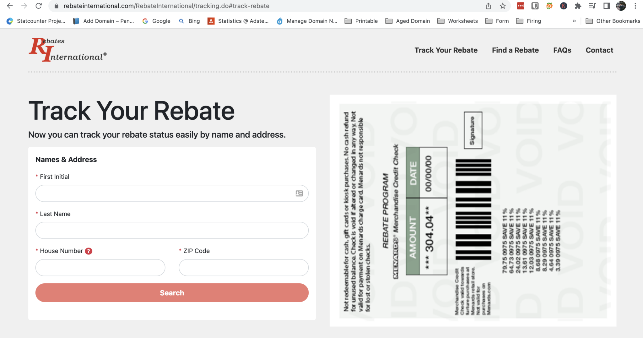 Download Blank Menards Rebate Form Printable 2023 MenardsRebateForms