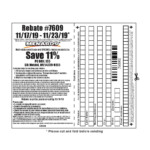 Expired Menards Rebate Form 5793 MenardsRebate Form