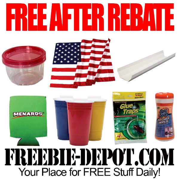 FREE AFTER REBATE Menards Labor Day Items Freebie Depot Menards 