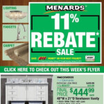 Is Menards 11 Rebate On Everything Printable Form 2022