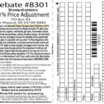 Menards 11 Price Adjustment Rebate 8301 Purchases 3 10 Printable