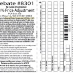 Menards 11 Price Adjustment Rebate 8301 Purchases 3 10 Printable Form