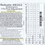 Menards 11 Price Adjustment Rebate 8502 Purchases 9 29 19 10 12 19