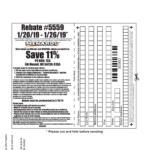 Menards 11 Rebate 5559 Purchases 1 20 19 1 26 19 Struggleville