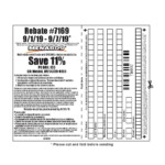 Menards 11 Rebate 7169 Purchases 9 1 19 9 7 19