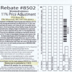 Menards 7599 Rebate Form MenardsRebateForms