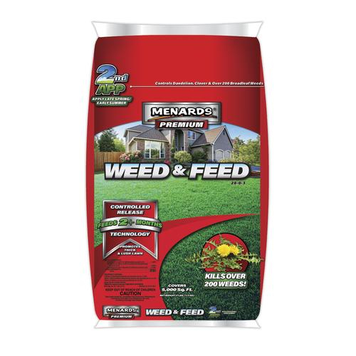 MENARDS PREMIUM Weed Feed Lawn Fertilizer At Menards 