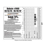 Menards Rebate Form 4468 MenardsRebateForms