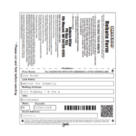 Menards Rebate Offer Form Printable Rebate Form