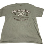 Mens Vintage Menards T Shirt Gem