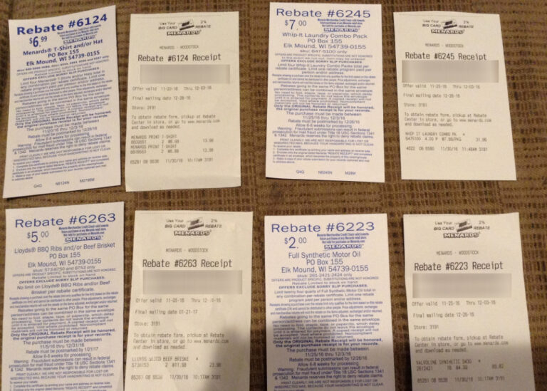 My Menards Rebate Was Lost In The Mail Jill Cataldo Printable Form 2021