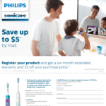 Philips Sonicare Rebate Customer Service Printable Rebate Form