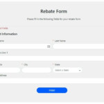 Printable Menards Rebate Form 2023