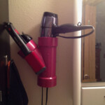 PVC Hair Tool Holder Bought Big PVC At Menards Spray Painted It And