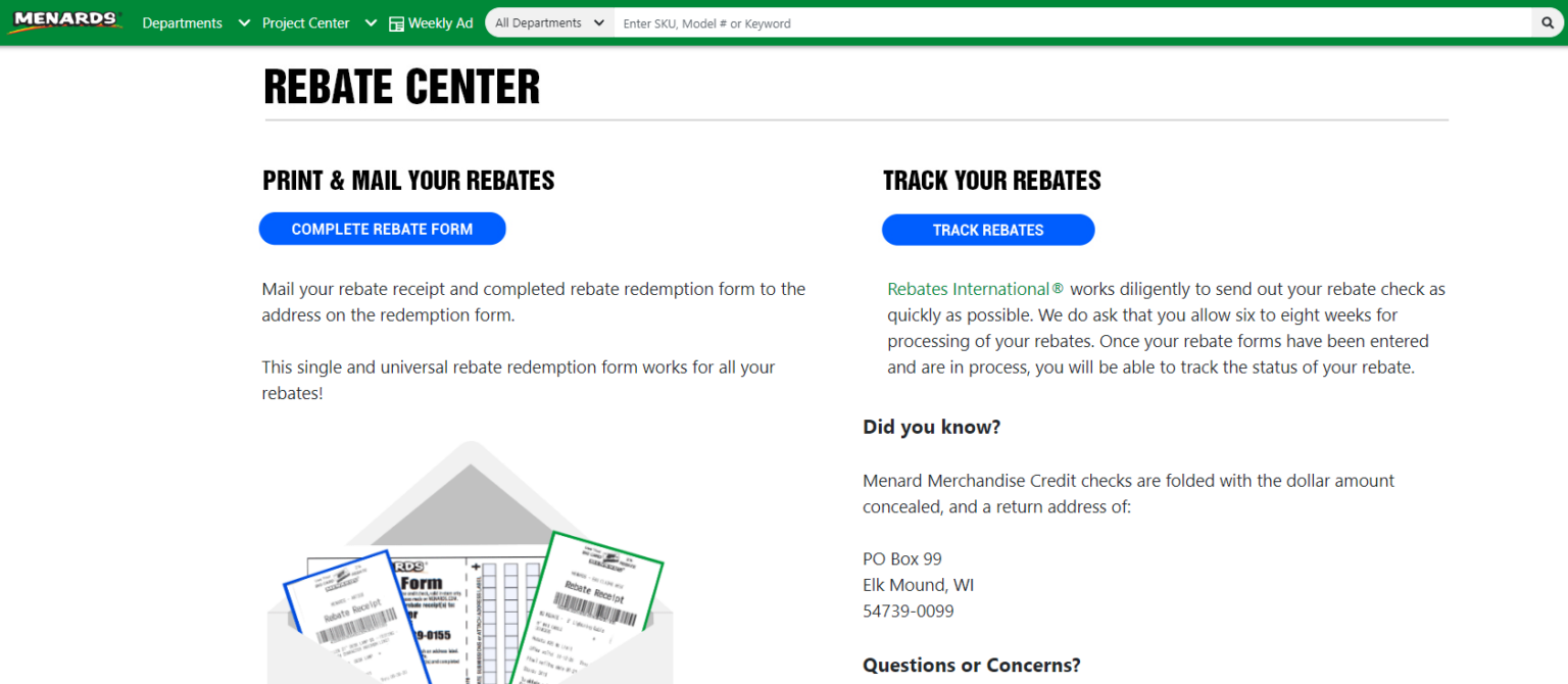 Will Menards Take Expired Rebates Menards Rebate Form 2023